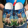French Bulldog Starry Night Sku 1119 Crocs Clog Clog Shoes
