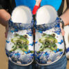 Frog Cute 1133 Crocs Clog Crocband Clog Comfortable Classic Clog Water Shoes For Mens And Women
