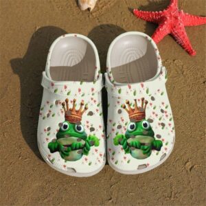 Frog Lovely King Sku 1130 Crocs Clog Clog Shoes