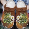 Frog Personalize Clog Custom Crocs Fashionstyle Comfortable For Women Men Kid Print 3D Whitesole Daisy Frog
