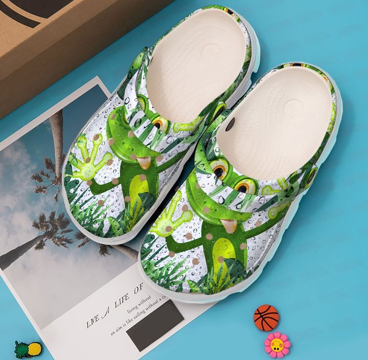 Frog Tropical Sku 1138 Crocs Crocband Clog Comfortable For Mens Womens Classic Clog Water Shoes Frog Tropical Sku 1138 Crocs Crocband Clog Comfortable For Mens Womens Classic Clog Water Shoes