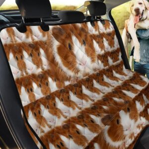 Funny Abyssinian Guinea Pig Car Back Seat Cover Dog Car Seat Covers - afca75523459