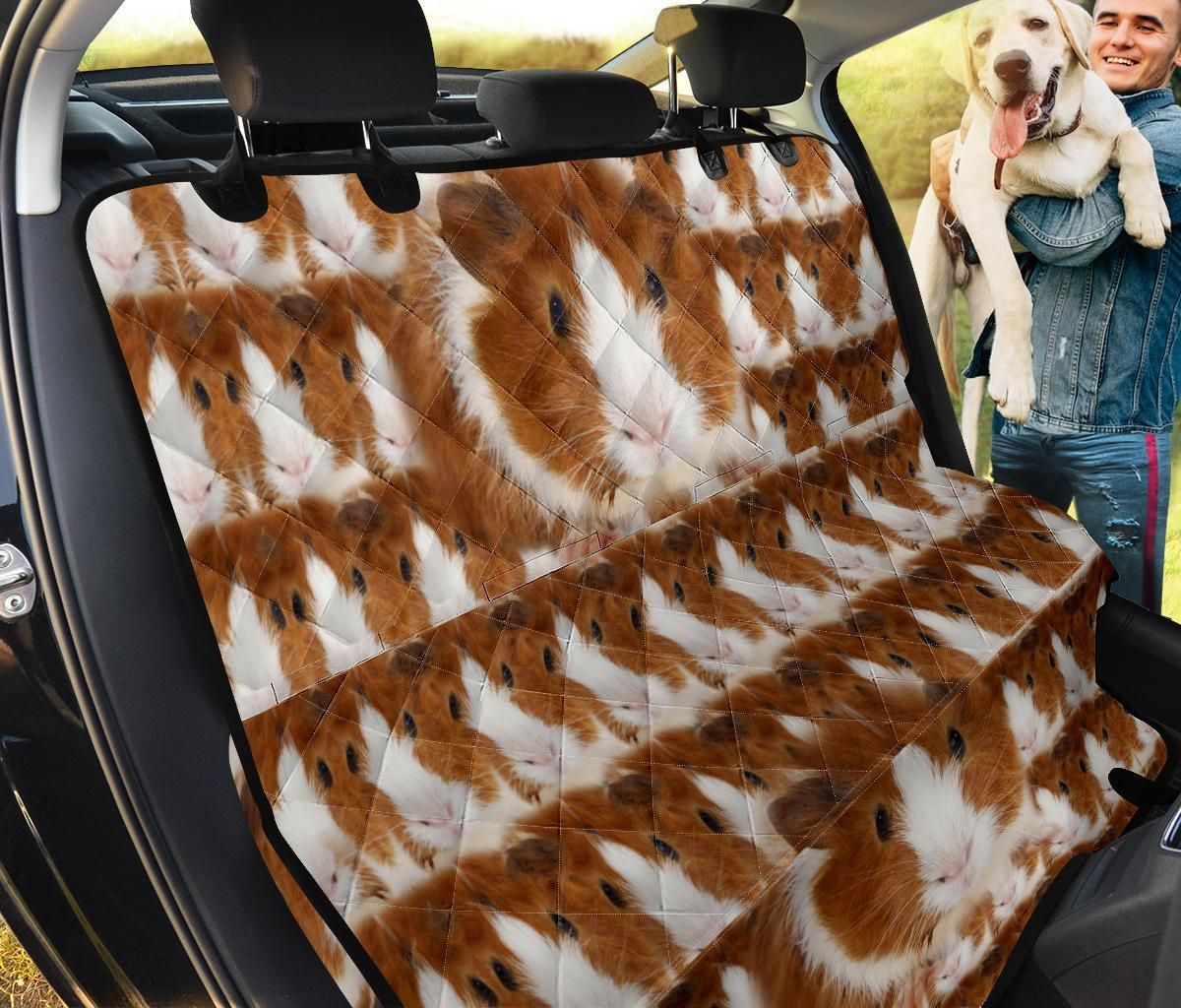 Funny Abyssinian Guinea Pig Car Back Seat Cover Dog Car Seat Covers - afca75523459 Funny Abyssinian Guinea Pig Car Back Seat Cover Dog Car Seat Covers - afca75523459