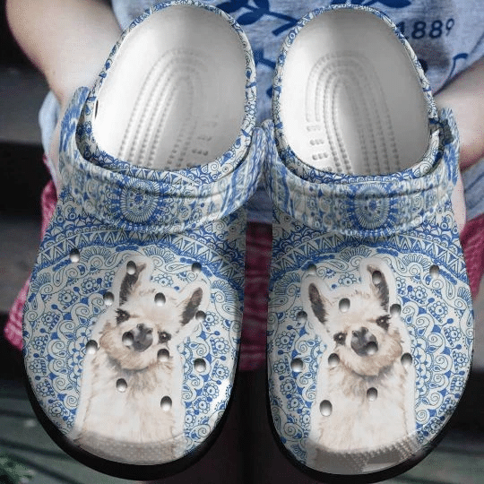 Funny Alpaca Pattern Crocs Clog Shoes – Llamas Clog Birthday Gift For Man Woman Father Mother Funny Alpaca Pattern Crocs Clog Shoes – Llamas Clog Birthday Gift For Man Woman Father Mother