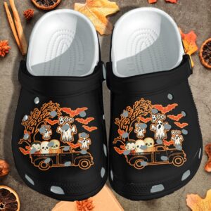 Funny Driving Monsters Shoes Clog – Halloween Crocs Clog Crocband Clog Birthday Gift For Man Woman