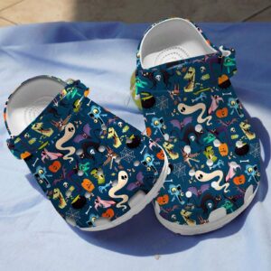 Funny Ghost Crocs Clog Classic Clogs Shoes