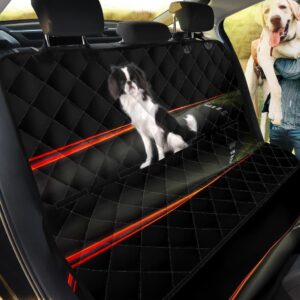 Funny Lovely Japanese Chin Car Back Seat Cover Dog Car Seat Covers - a2ed65e73dc9