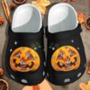 Funny Pumpkin Shoes Clog Crocs Clog – Halloween Crocband Clog Birthday Gift For Man Woman