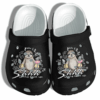 Funny Sloth Shut Up Shoes Crocs Clog Funny – Hippie Sloth Be Kind Shoes Gifts Men Women