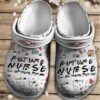 Future Nurse Crocs Clog Shoes – I Will Be There For You Crocs Clog Crocbland Clog Birthday Gift For Man Woman Boy Girl