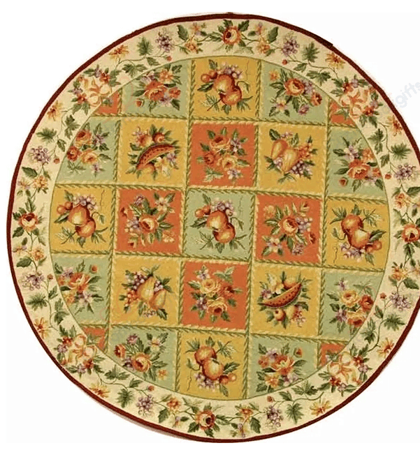 Garden Fruit Round Carpet Floor Rug Living Room Bedroom Decor Round Area Rug Carpet Garden Fruit Round Carpet Floor Rug Living Room Bedroom Decor Round Area Rug Carpet