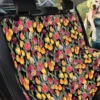 Garden Of Watercolor Tulip Car Back Seat Cover Dog Car Seat Covers - c8471c7f881b