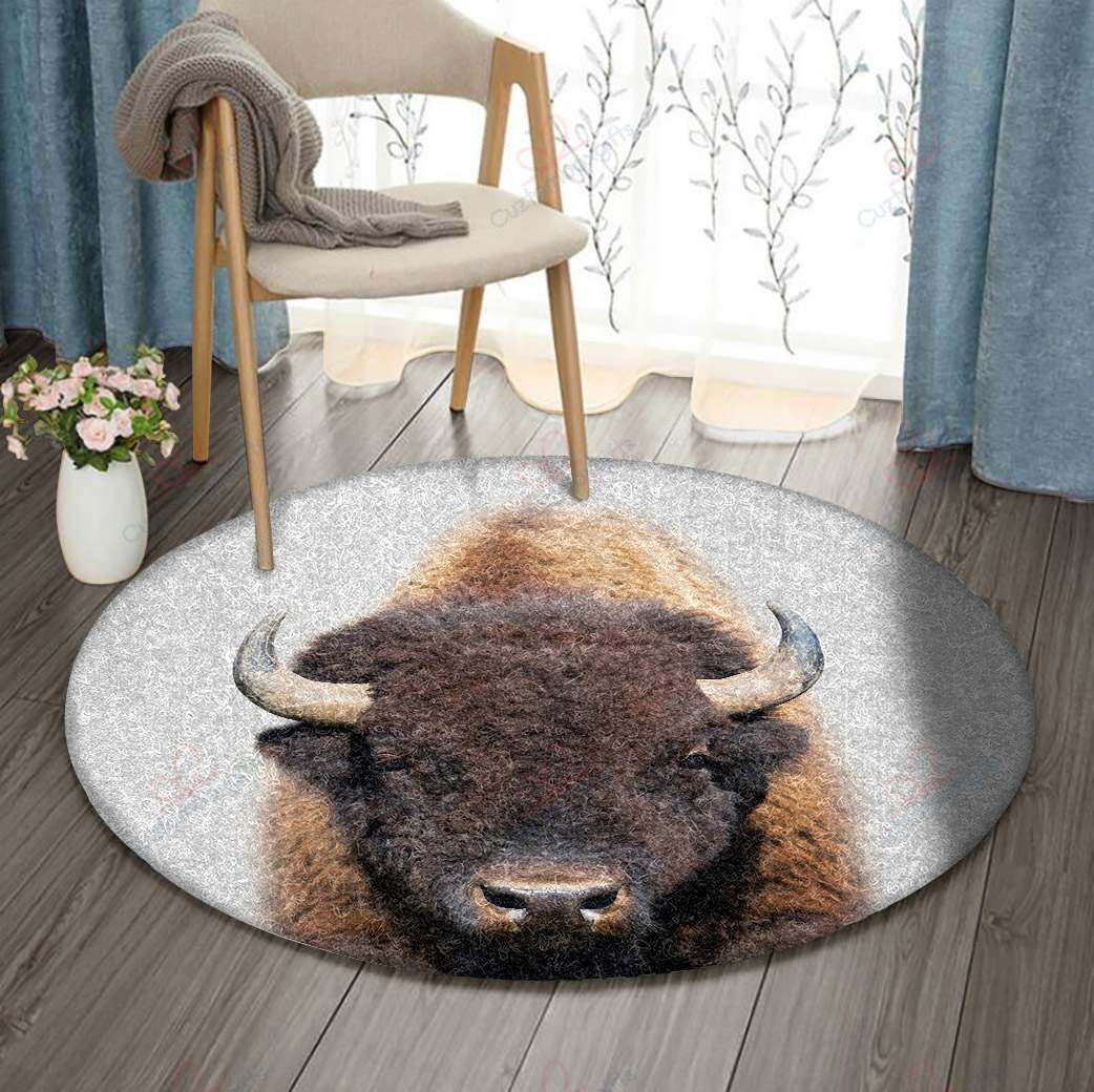 Gaur Round Carpet Floor Rug Living Room Bedroom Decor Round Area Rug Carpet Gaur Round Carpet Floor Rug Living Room Bedroom Decor Round Area Rug Carpet