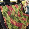 Geometric Lime Pattern Car Back Seat Cover Dog Car Seat Covers - b02887a0414b