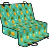 Geometric Pineapple Pattern Print Pet Car Back Seat Cover - 2d6bae917b9f