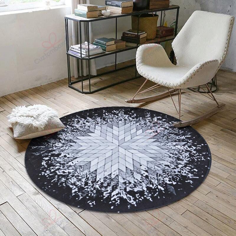 Geometric Splash Abstract Round Carpet Floor Rug Living Room Bedroom Decor Round Area Rug Carpet Geometric Splash Abstract Round Carpet Floor Rug Living Room Bedroom Decor Round Area Rug Carpet