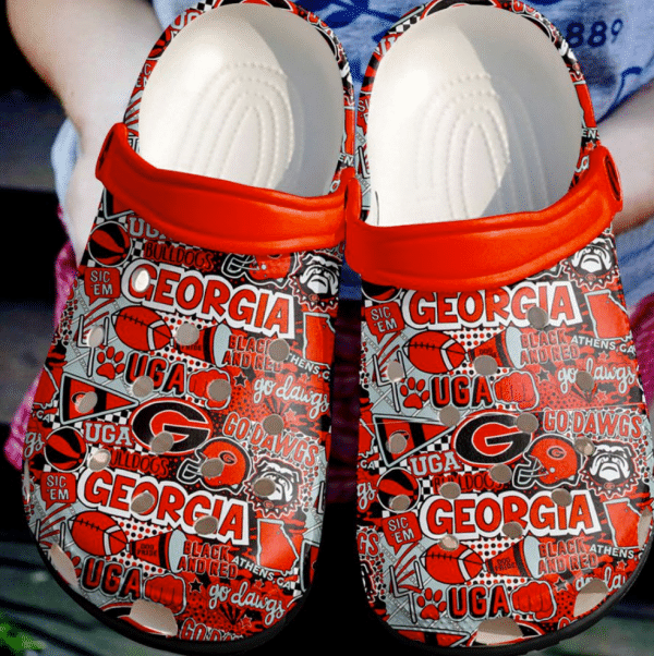 Georgia Crocs Crocband Clog Comfortable For Mens Womens Classic Clog Water Shoes Georgia Crocs Crocband Clog Comfortable For Mens Womens Classic Clog Water Shoes