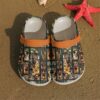 German Shepherd Pattern Sku 1150 Crocs Clog Clog Shoes
