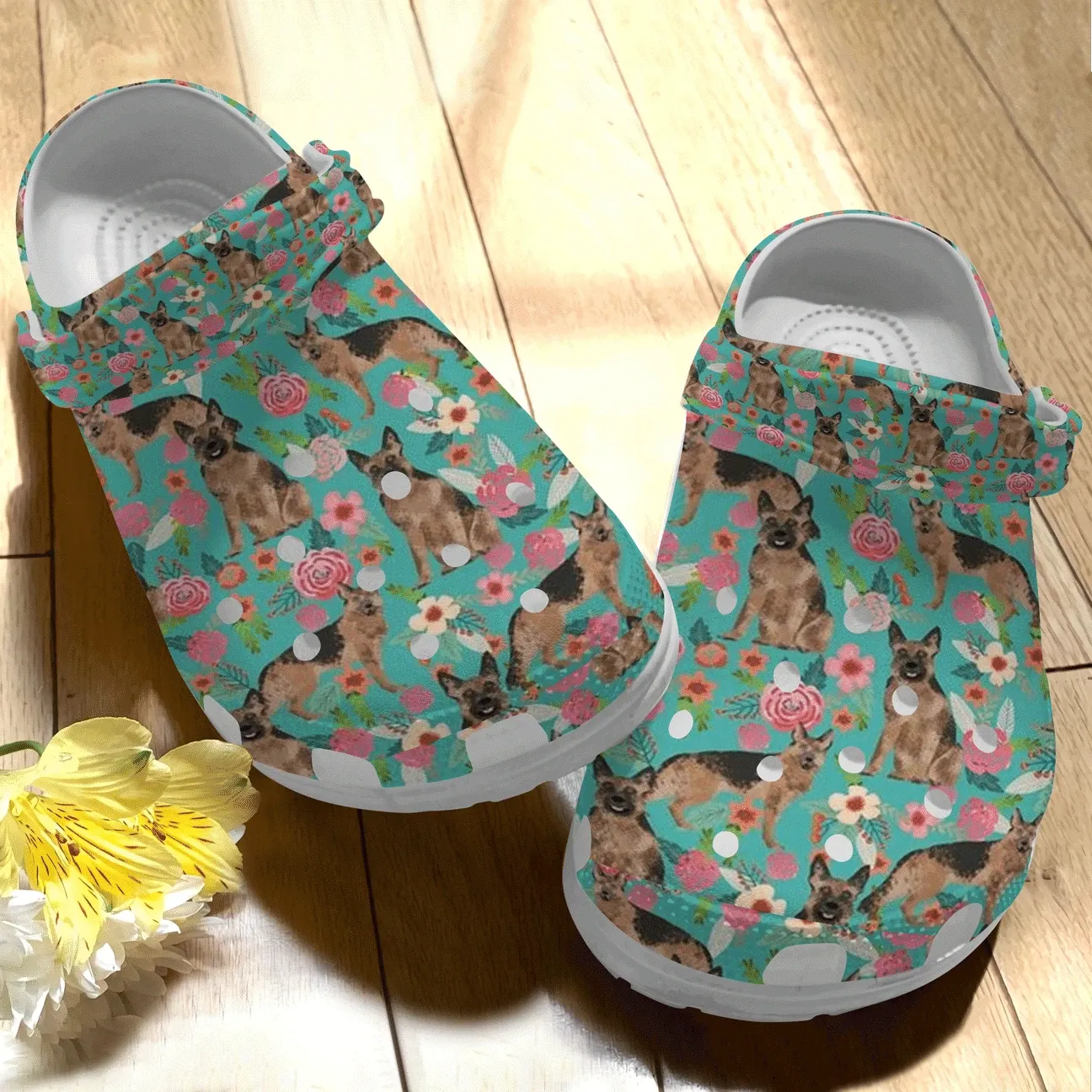 German Shepherd Personalize Clog Custom Crocs Fashionstyle Comfortable For Women Men Kid Print 3D Floral Pattern German Shepherd Personalize Clog Custom Crocs Fashionstyle Comfortable For Women Men Kid Print 3D Floral Pattern