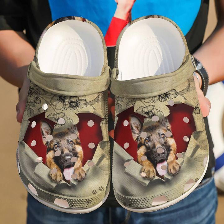 German Shepherd They Steal My Heart Sku 1147 Crocs Crocband Clog Comfortable For Mens Womens Classic Clog Water Shoes German Shepherd They Steal My Heart Sku 1147 Crocs Crocband Clog Comfortable For Mens Womens Classic Clog Water Shoes