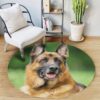 German The Tower Round Carpet Floor Rug Living Room Bedroom Decor Round Area Rug Carpet