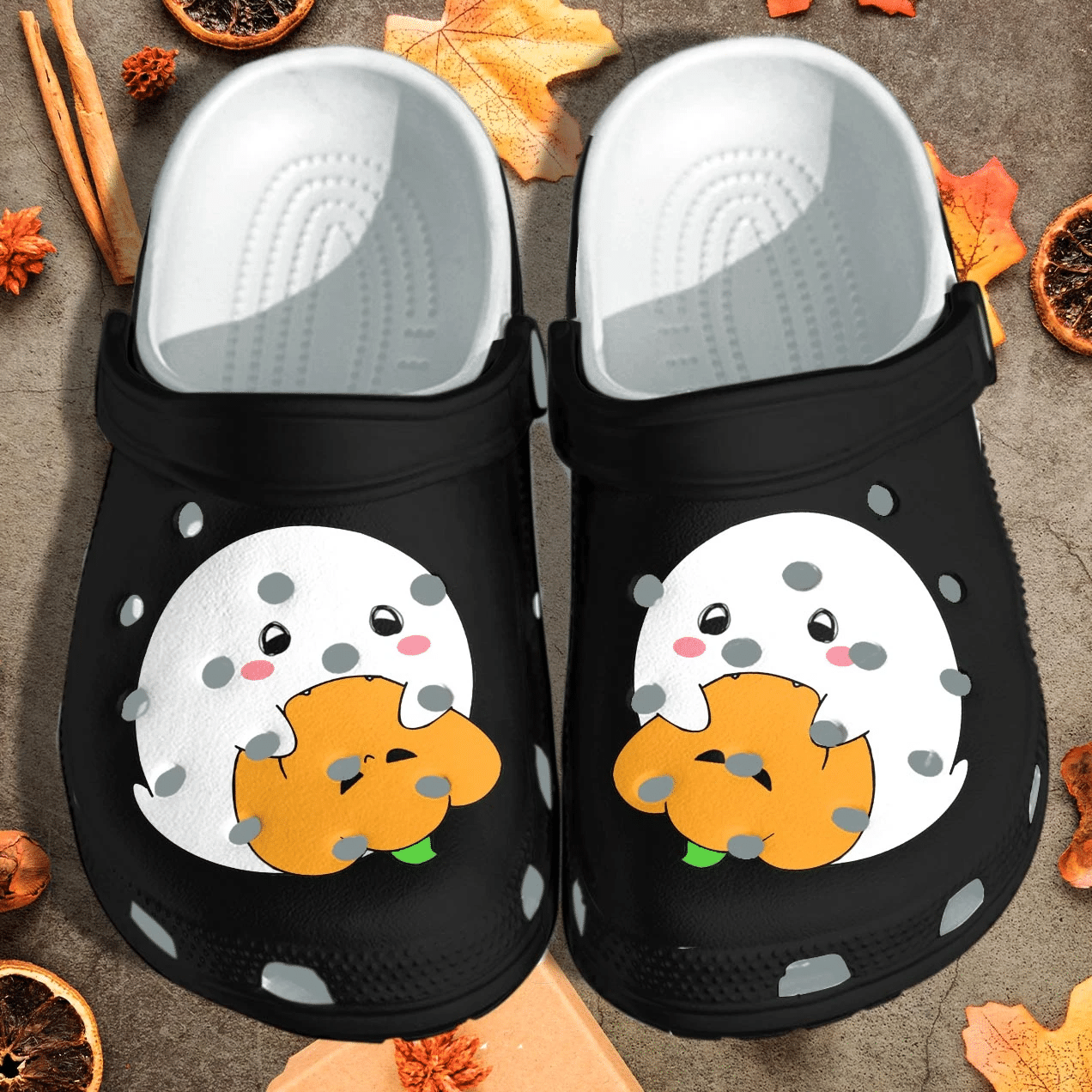 Ghost Eats Pumpkin Shoes Clog – Halloween Pumpkin Crocs Clog Crocband Clog Birthday Gift For Boy Girl Ghost Eats Pumpkin Shoes Clog – Halloween Pumpkin Crocs Clog Crocband Clog Birthday Gift For Boy Girl