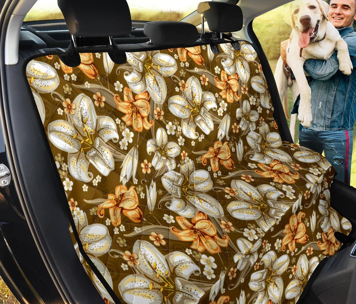 Gift Of Mother Nature Lily Car Back Seat Cover Dog Car Seat Covers - b5ed56b77453 Gift Of Mother Nature Lily Car Back Seat Cover Dog Car Seat Covers - b5ed56b77453
