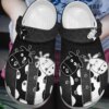 Giraffe Personalized Clog Custom Crocs Comfortablefashion Style Comfortable For Women Men Kid Print 3D Black & White