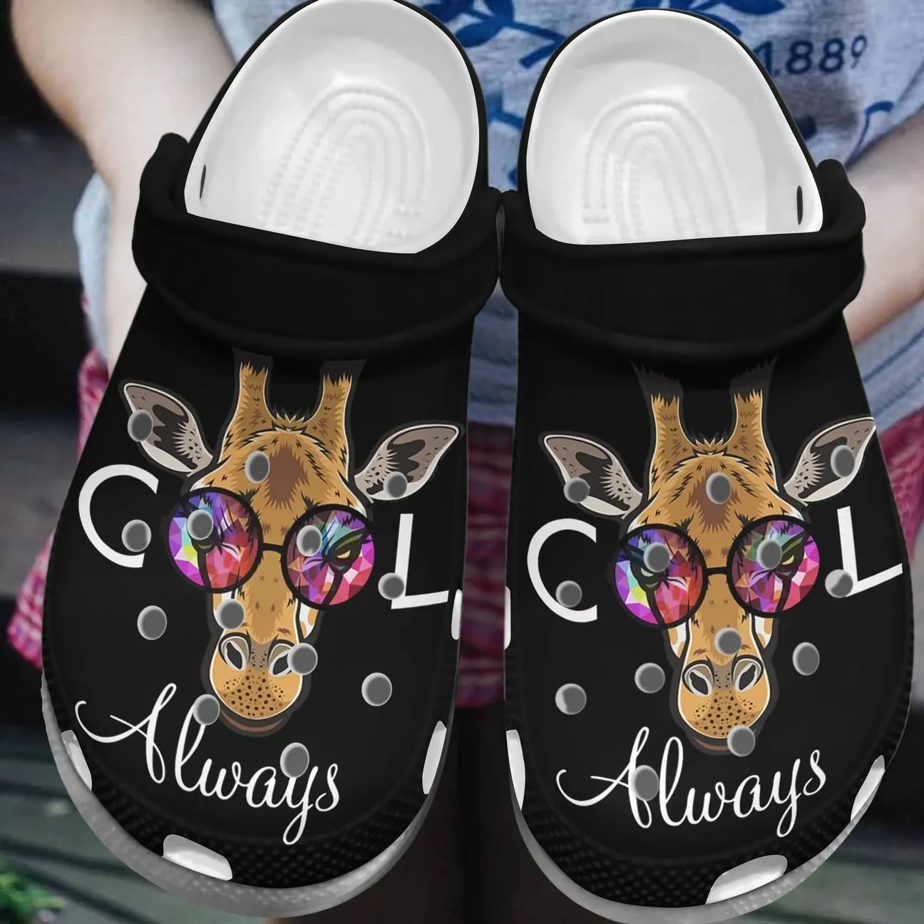 Giraffe Personalized Clog Custom Crocs Comfortablefashion Style Comfortable For Women Men Kid Print 3D Cool Always Giraffe Personalized Clog Custom Crocs Comfortablefashion Style Comfortable For Women Men Kid Print 3D Cool Always