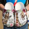 Giraffe Personalized Clog Custom Crocs Comfortablefashion Style Comfortable For Women Men Kid Print 3D Cute Floral Giraffe