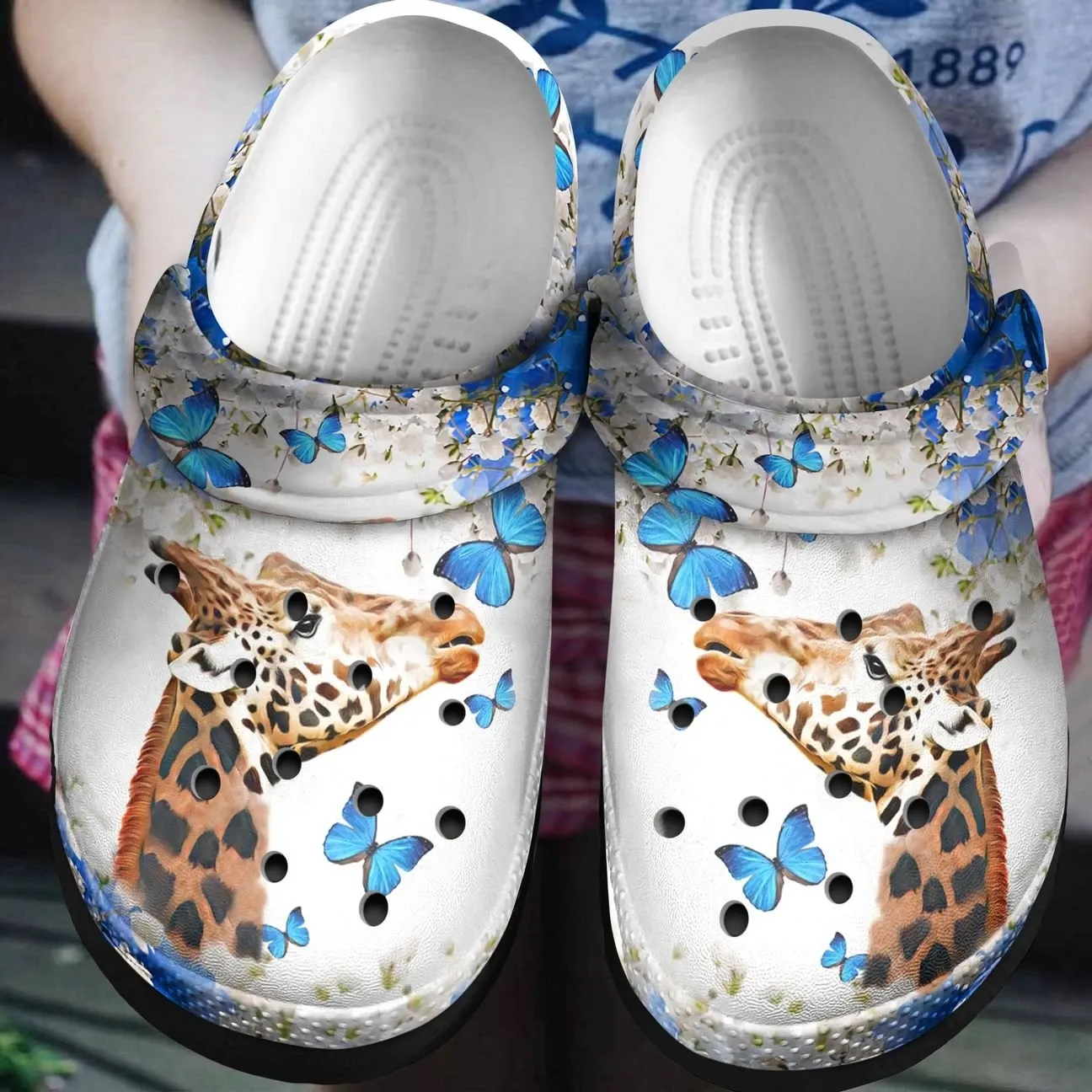 Giraffe Personalized Clog Custom Crocs Comfortablefashion Style Comfortable For Women Men Kid Print 3D Dreamy Giraffe Giraffe Personalized Clog Custom Crocs Comfortablefashion Style Comfortable For Women Men Kid Print 3D Dreamy Giraffe