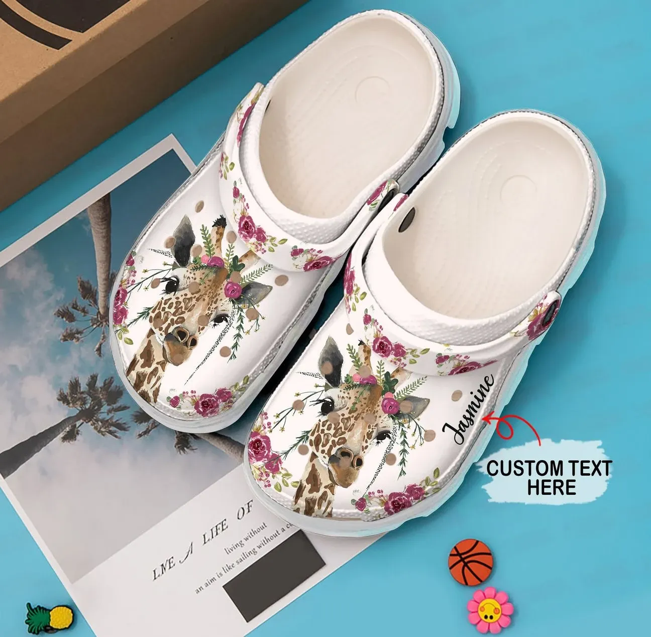 Giraffe Personalized Clog Custom Crocs Comfortablefashion Style Comfortable For Women Men Kid Print 3D Floral Giraffe Giraffe Personalized Clog Custom Crocs Comfortablefashion Style Comfortable For Women Men Kid Print 3D Floral Giraffe