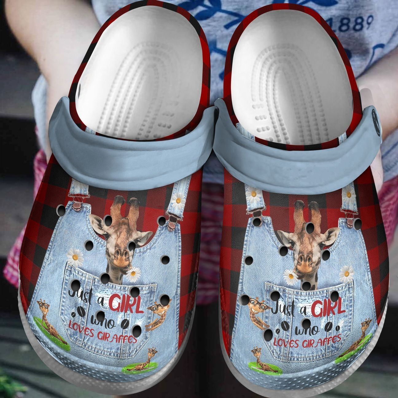 Giraffe Personalized Clog Custom Crocs Comfortablefashion Style Comfortable For Women Men Kid Print 3D Just A Girl Who Loves Giraffes Giraffe Personalized Clog Custom Crocs Comfortablefashion Style Comfortable For Women Men Kid Print 3D Just A Girl Who Loves Giraffes