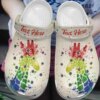 Giraffe Personalized Personalize Clog Custom Crocs Fashionstyle Comfortable For Women Men Kid Print 3D 3 Colors