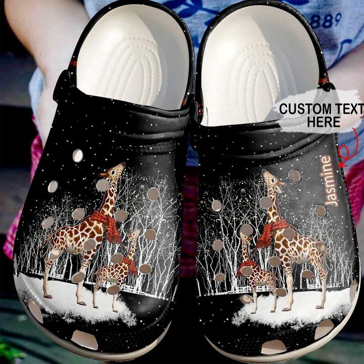 Giraffe Personalized Winter Sku 1156 Crocs Crocband Clog Comfortable For Mens Womens Classic Clog Water Shoes Giraffe Personalized Winter Sku 1156 Crocs Crocband Clog Comfortable For Mens Womens Classic Clog Water Shoes