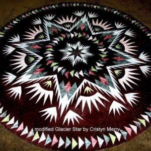 Glacier Star Round Carpet Floor Rug Living Room Bedroom Decor Round Area Rug Carpet