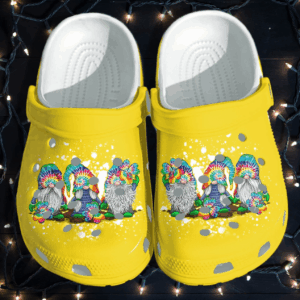 Gnomies Hippie Cute Shoes Crocs Clog – Hippie Shoes Gifts For Daughter Women Girls