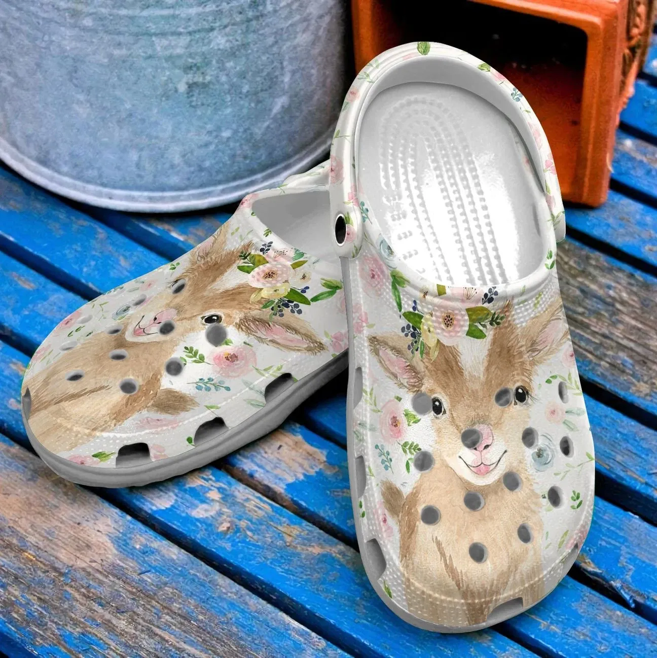 Goat Personalized Clog Custom Crocs Comfortablefashion Style Comfortable For Women Men Kid Print 3D Flower Baby Goat Goat Personalized Clog Custom Crocs Comfortablefashion Style Comfortable For Women Men Kid Print 3D Flower Baby Goat