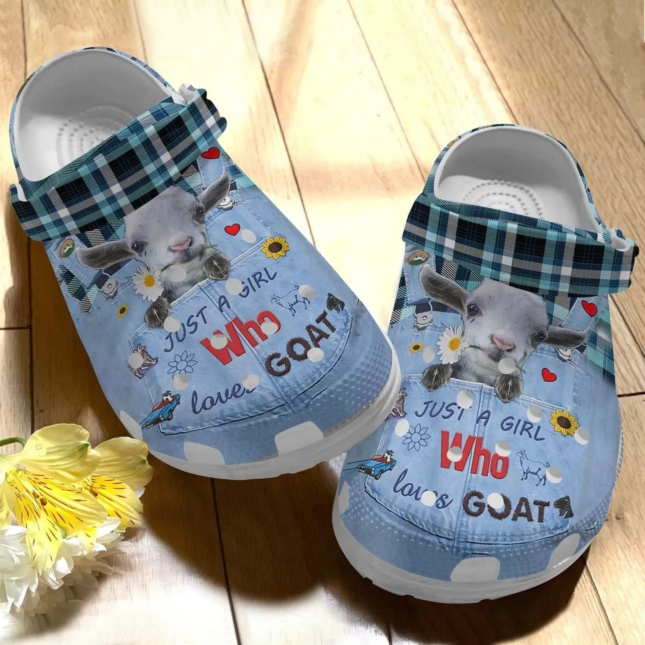 Goat Personalized Clog Custom Crocs Comfortablefashion Style Comfortable For Women Men Kid Print 3D Loves Goat V1 Goat Personalized Clog Custom Crocs Comfortablefashion Style Comfortable For Women Men Kid Print 3D Loves Goat V1