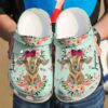 Goat Personalized Floral Sku 1162 Crocs Crocband Clog Comfortable For Mens Womens Classic Clog Water Shoes