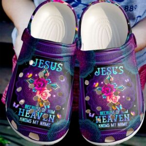 God Heaven Knows My Name Sku 1166 Crocs Crocband Clog Comfortable For Mens Womens Classic Clog Water Shoes