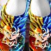 Gogeta X Vegito Crocs Crocband Clog Clog Comfortable For Mens And Womens Classic Clog Water Shoes Comfortable