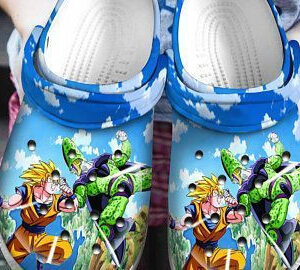 Goku X Cell Crocs Clog Crocband Clog Clog Comfortable  Classic Clog Water Shoes Comfortable  For Mens And Womens
