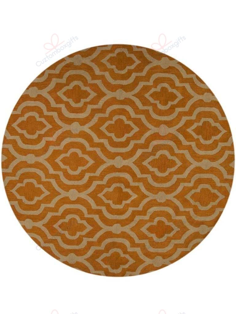 Gold Geometric Round Carpet Floor Rug Living Room Bedroom Decor Round Area Rug Carpet Gold Geometric Round Carpet Floor Rug Living Room Bedroom Decor Round Area Rug Carpet