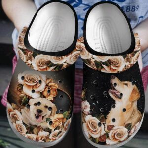Golden Retriever Crocs Clog Classic Clog My Baby Golden Retriever Shoes