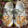 Golden Retriever Daisy Sku 1173 Crocs Clog Clog Shoes
