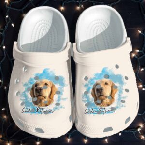 Golden Retriever Dog Cute Shoes Crocs Clog Birthday Daughter Gifts – Dog Croc Shoes Gifts Men Women