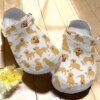 Golden Retriever Personalize Clog Custom Crocs Fashionstyle Comfortable For Women Men Kid Print 3D Whitesole Cute Golden Retriever
