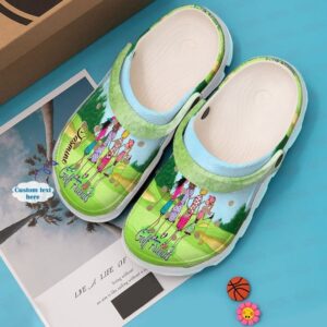 Golf Friends Sku 1193 Crocs Clog Clog Shoes