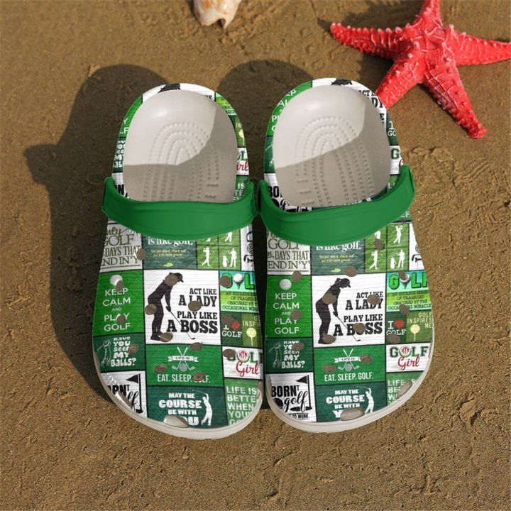 Golf Lover Sku 1194 Crocs Crocband Clog Comfortable For Mens Womens Classic Clog Water Shoes Golf Lover Sku 1194 Crocs Crocband Clog Comfortable For Mens Womens Classic Clog Water Shoes